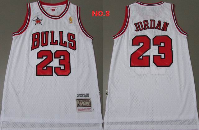 Michael Jordan 23 Basketball Jersey-9